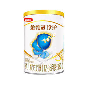北京美嘉妈咪母婴店伊利金领冠珍护3段130克260g试用听装婴幼儿生牛乳小罐装宝宝奶粉