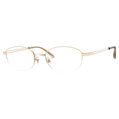 【星芒镜】帕森26新品近视眼镜女斯文金丝猫眼高智感半框PZ62255