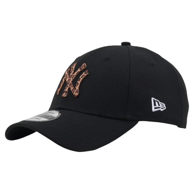 纽亦华940硬顶豹纹NY洋基棒球帽