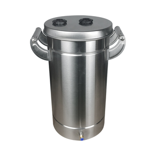 实验用小型粉桶硫化桶不锈钢粉桶打样粉末流化桶静电喷塑机配件