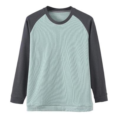 男士双面磨绒家居服睡衣宽松长袖