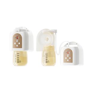 婧麒免手扶吸奶器孕妇电动集奶器母乳穿戴式全自动挤接奶器便携