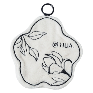 2024新款擦手巾高级感厨房用擦手毛巾挂式手帕抹布吸水不掉毛家用