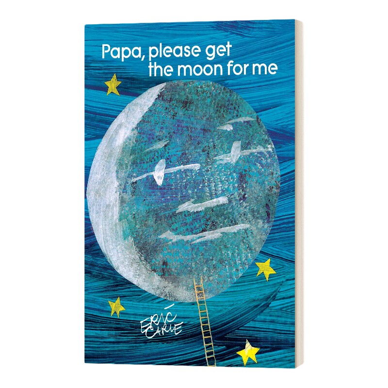 英文原版 精装绘本 Papa Please Get The Moon For Me 爸爸 请帮我把月亮摘下来 精装 英文版 进口英语原版书籍儿童外文书