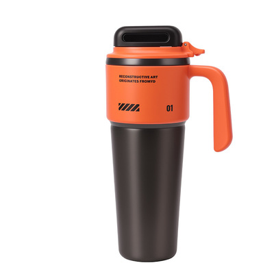 赛博不锈钢保温杯男新款大容量