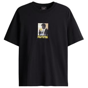 【Pulp Fiction】HM男装女装T恤春季新款电影印花情侣短袖1268967