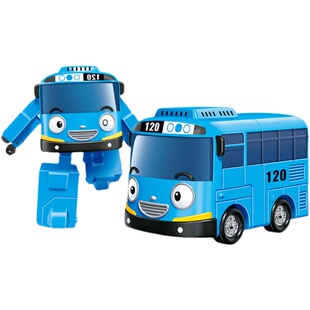 TAYO太友公交车小巴士变形小汽车儿童男孩机器人玩具罗杰佳尼乐尼