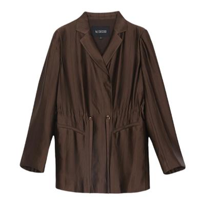 MEDECOO/墨蒂珂秋季抽绳西装外套