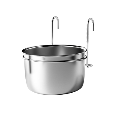 狗碗宠物碗不锈钢悬挂喂食碗