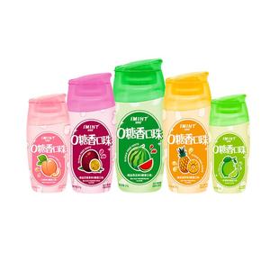 IMINT无糖薄荷糖持久清新口气接吻清嘴爽含片清凉糖果海盐口香糖r