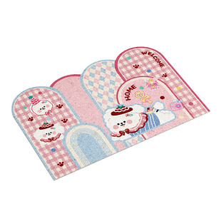 Hi皮小狗2026新款丝圈地垫家用入户门口玄关内外防滑耐磨除尘脚垫