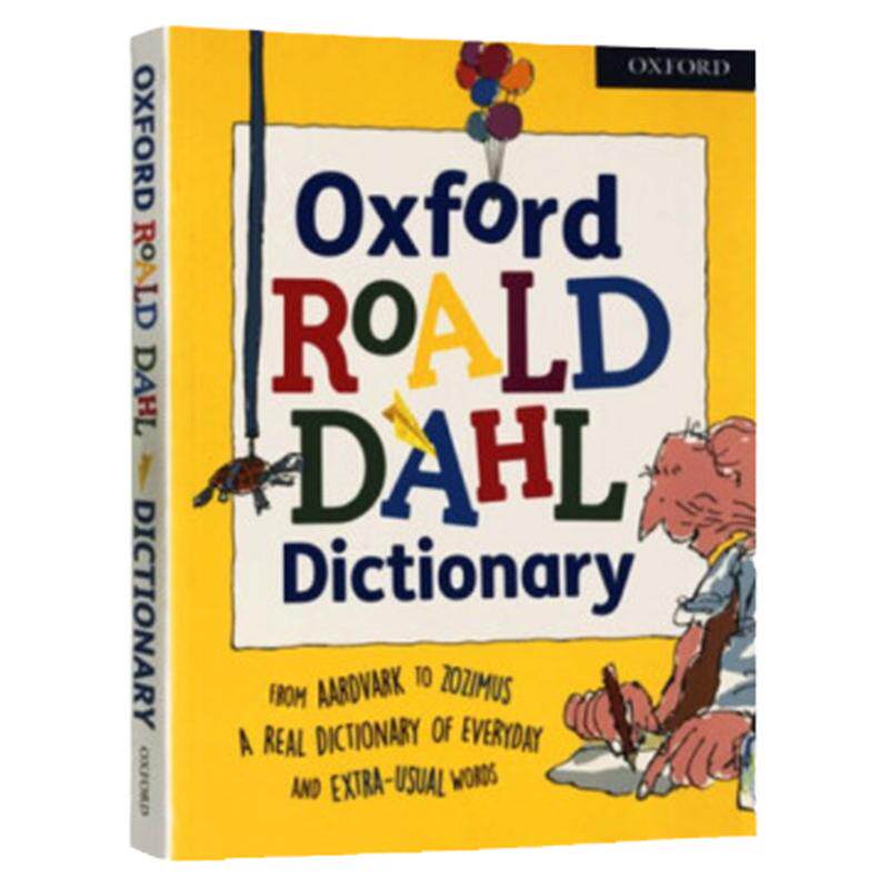 现货【外图原版】牛津罗尔德达尔儿童图解字典 英文原版 Oxford Roald Dahl Dictionary 故事作品词典 8-12岁