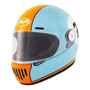 AVA王朝头盔复古四季男女全盔国潮玻璃钢机车碳纤维巡航摩托头盔