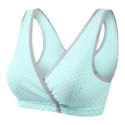 薄款交叉纯棉哺乳文胸孕妇内衣
