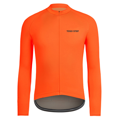 抓绒防风长袖骑行TOSOSTEP秋冬