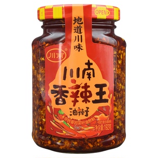 川南香辣王油辣子川味调料拌饭酱香辣酱料瓶装凉拌菜家用调味料