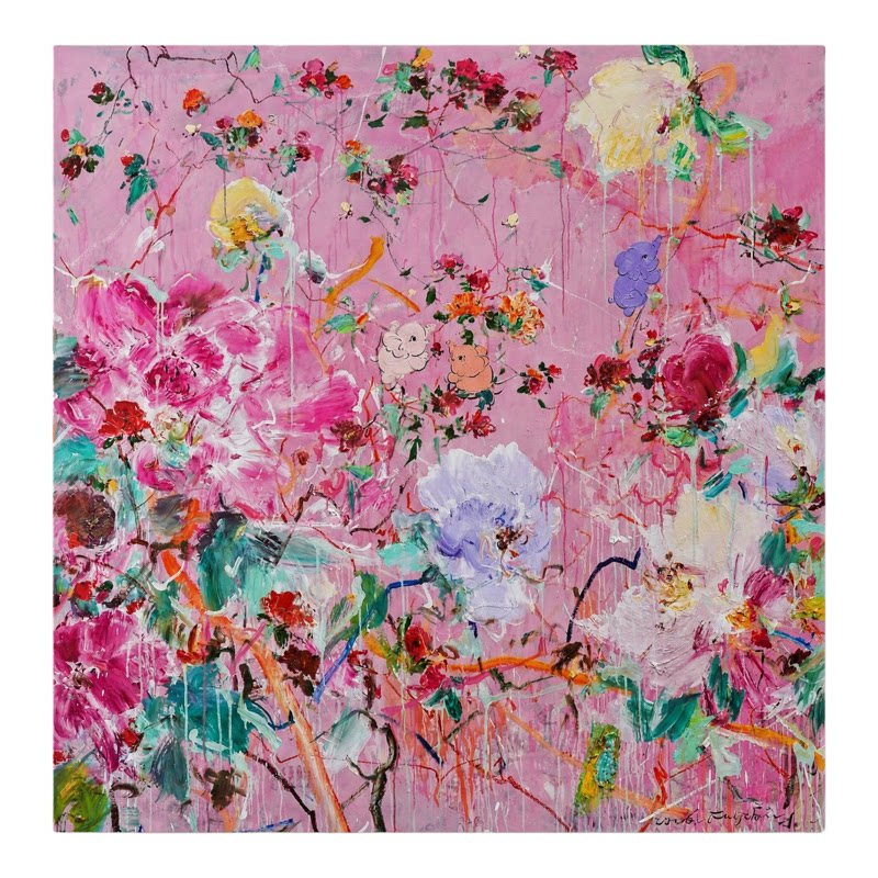 付毅兵工作室｜《枕边语》松弛感治愈玄关入户挂画收藏级艺术臻品