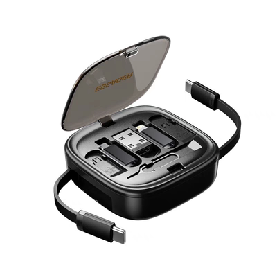 60W闪充数据线多功能5合1收纳盒