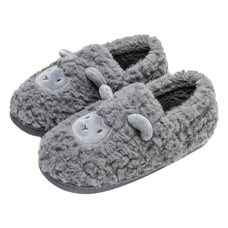 棉拖鞋男冬季包跟室内家居家2025新款毛拖鞋保暖加绒棉鞋男士冬天