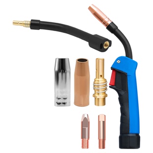 15AK二保焊机配件大全保护咀气保焊导电嘴连杆弯管无气二保焊把壳