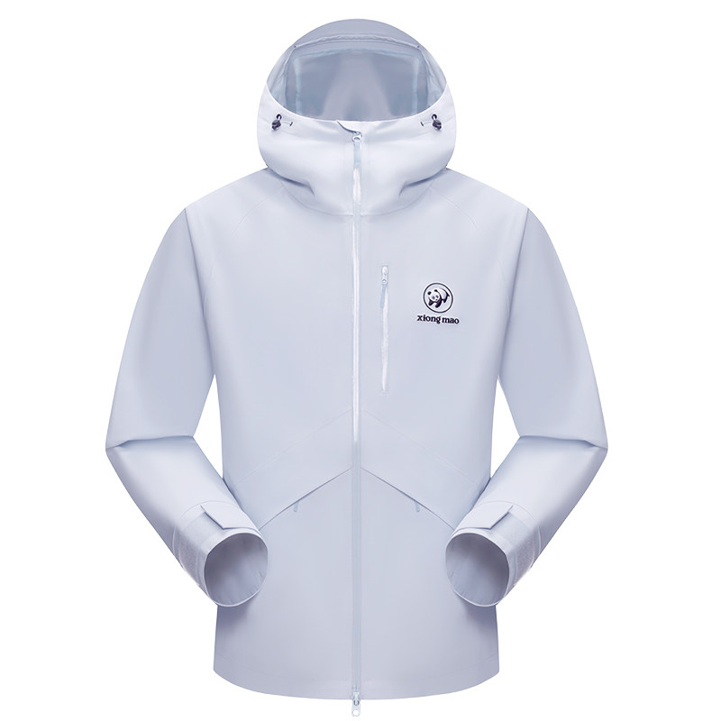 张予曦同款【雨壳2.0】熊猫冲锋衣26新款男女户外徒步登山服外套