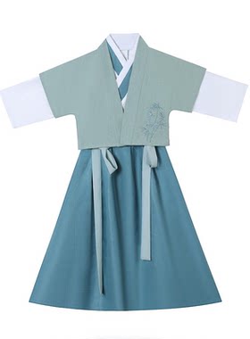 汉服男童中国风演出服古装国学服