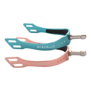 意大利Acavallo进口镶钻马刺马刺圆头马刺进口原装马刺马术装备