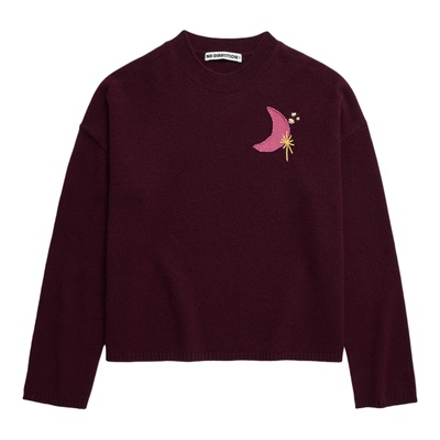 NO DIRECTION+星月系列刺绣提花羊绒衫N610106616A54