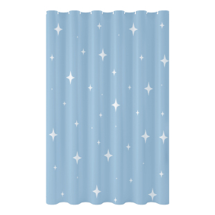 卫生间防水浴帘加厚浴室防水布洗澡沐浴隔断遮挡帘套装免打孔门帘