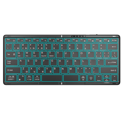 虎克四模背光蓝牙折叠键鼠套装