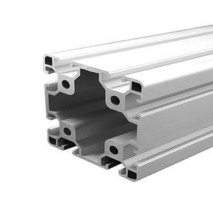 铝合金型材欧标8080重型工业围栏立柱喷绘机设备框架方花管3.02.0