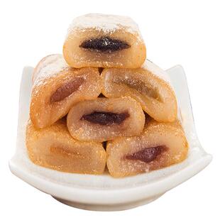 驴打滚糯米糕点豆面糍粑北京特产零食爆浆麻薯多口味点心红螺食品