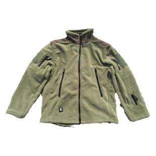 战术汤姆 军绿色400克防寒面料抓绒衣夹克 保暖外套软壳保暖内胆