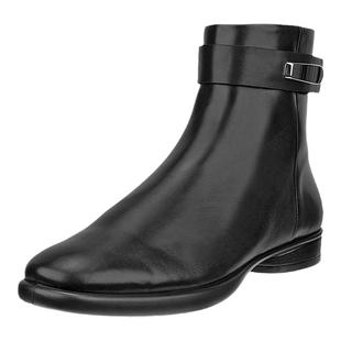 Ecco爱步女鞋2025秋冬时尚短筒低跟女靴 雕塑奢华222353