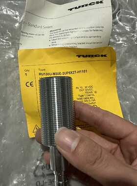 议价TURCK/图尔克1610038超音波感测器RU130U-M30E-2UP8X2T-H1151
