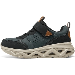 斯凯奇outlets儿童复古潮流慢跑鞋男童春秋款时尚休闲轻便跑步鞋