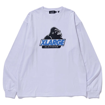 XLARGE中性风圆领长袖T恤2026