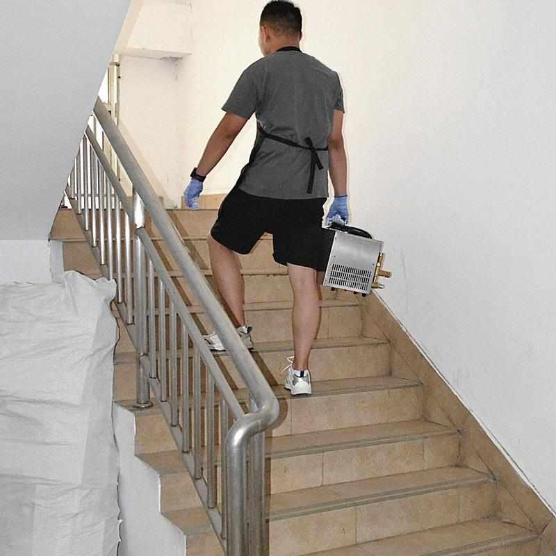 专用铜泵头高压吸火碱除油酒店厨房油污净化器高温清洗机大型烟机