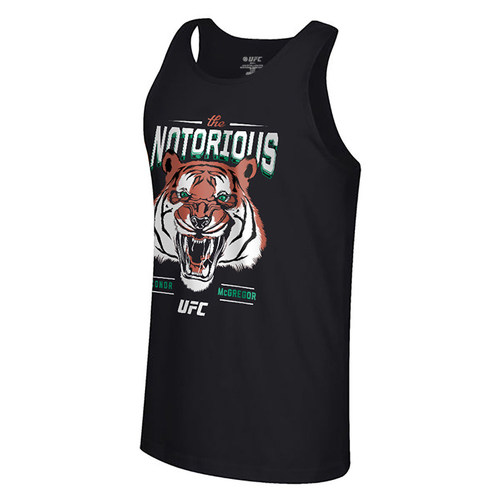 MMA综合格斗UFC自由搏击 康纳-麦格雷戈(嘴炮)老虎纯棉运动背心