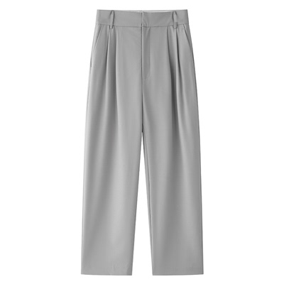 可水洗羊毛精纺显瘦九分裤