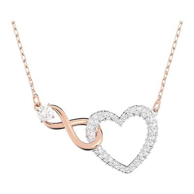 施华洛世奇爱心精致项链