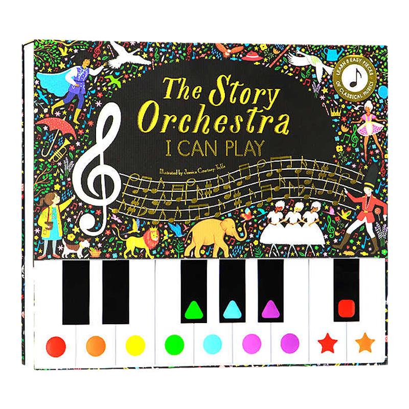 管弦乐队发声书 我能弹音乐故事英文原版 Story Orchestra I Can Play Learn 8 easy pieces from the series 练习弹琴的钢琴书