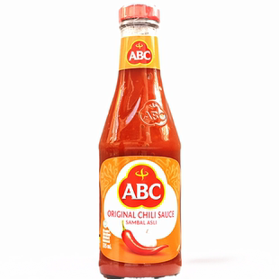Extra Hot Chili Sauce Sambal Asli印尼进口ABC辣椒酱特辣辣椒汁