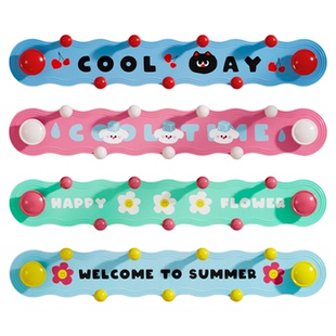 诺室nonozoo多巴胺吸盘一联排挂钩强力承重浴室厨房玄关卧室粘钩