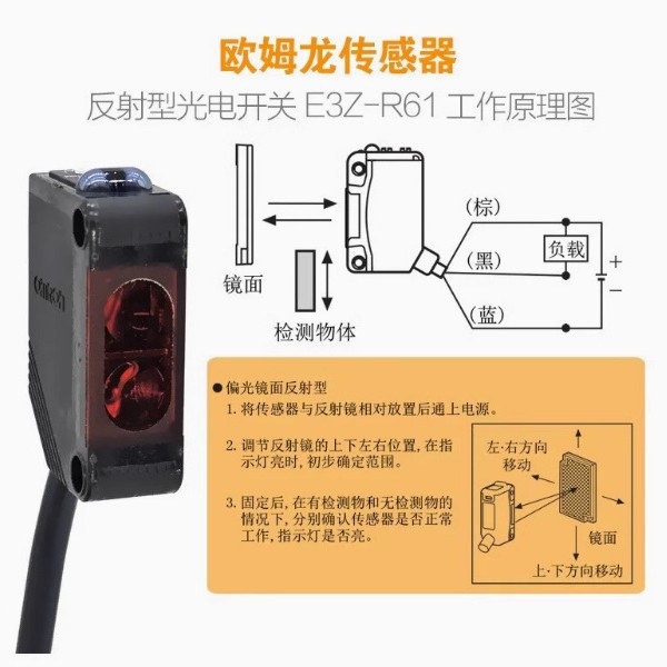 原装E3Z-D61/D62 /R61/T61A/LS61/B61/D81/D82/R81/T81/G光电开关