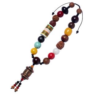 原创高档汽车挂件菩提子挂饰品后视镜平安车内装饰吊坠男女礼品