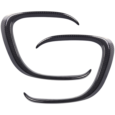 改装MINI JCW F55F56F5前杠包围雾灯格栅装饰立体大C贴碳纤维