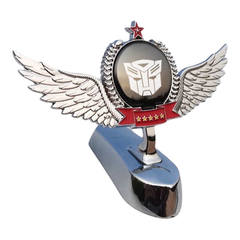 变形金刚车标改装贴汽车装饰标志LOGO车身车标贴图案立标金属材质