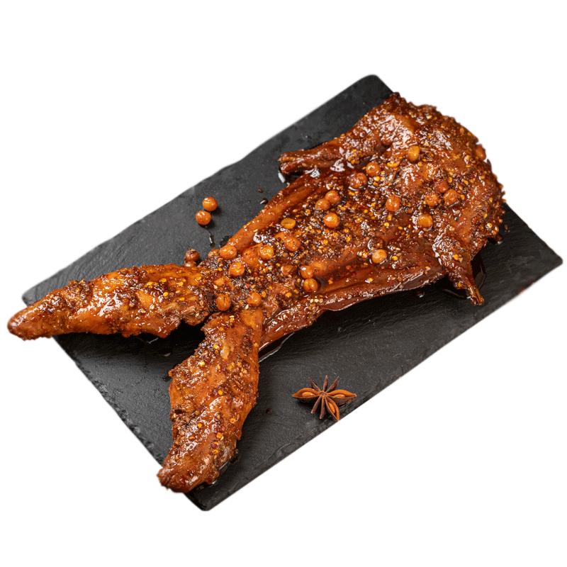 謝霸香辣手撕兔整只五香即食熟食冷吃兔肉四川特產(chǎn)冷吃兔頭兔腿