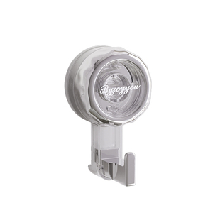 浴室卫生间旋转吸盘挂钩免打孔强力承重真空无痕厨房门后墙壁粘钩